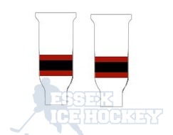 Hockey Socks Knitted Junior New Jersey White 