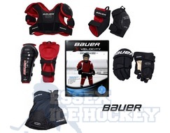 Bauer Vapor XVelocity Ice Hockey Starter Kit - Youth