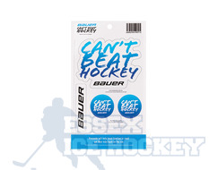 Bauer can't beat hockey sticker pack