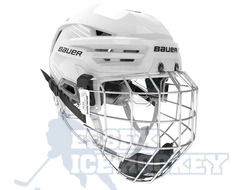 Bauer Re-Akt 85 Combo Hockey Helmet White