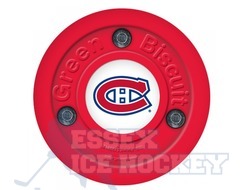 Green Biscuit Montreal Canadiens Hockey Training Puck