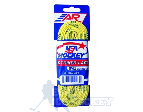 A&R Hockey Lace Yellow Waxed