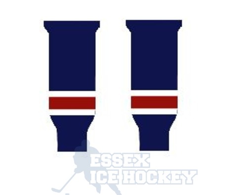 Hockey Socks Knitted Junior NY Rangers Royal