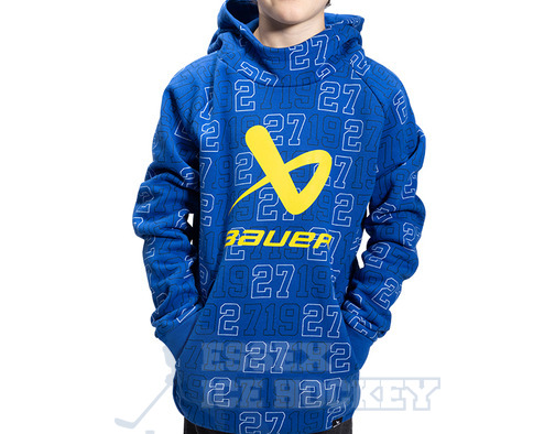 Bauer 1927 Blue Hoodie Youth