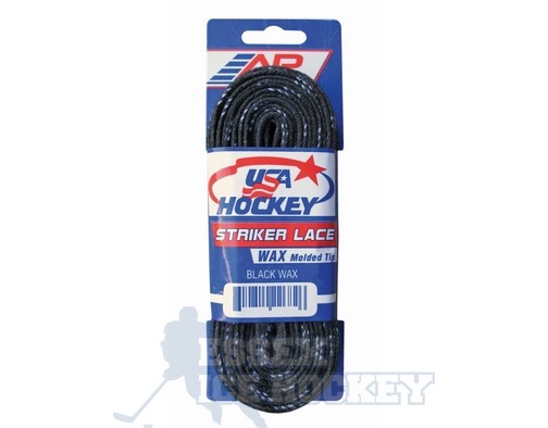 A&R Hockey Lace Black Waxed