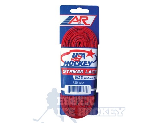 A&R Red Hockey Waxed Lace 