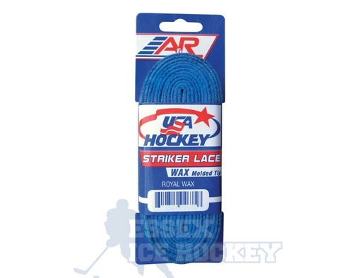 A&R  Wax Hockey Laces Royal Blue