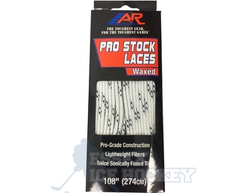 AR Pro Stock White Waxed Laces