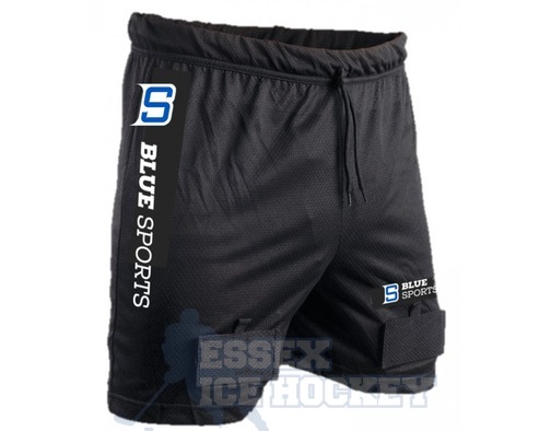 Blue Sports Junior Mesh Jock Shorts with Cup