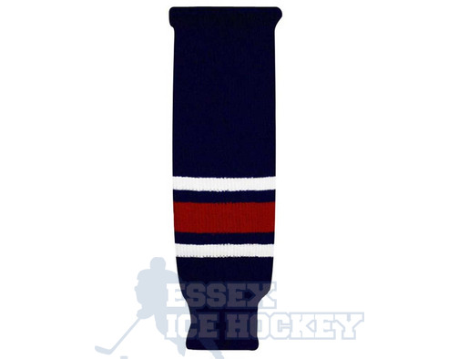 Knitted Hockey Socks Columbus Blue Jackets