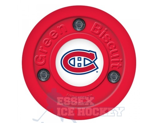 Green Biscuit Montreal Canadiens Hockey Training Puck