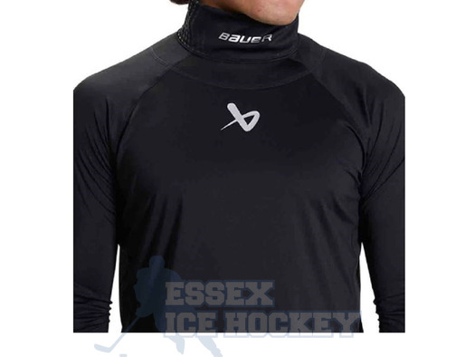 Bauer NeckProtect Long Sleeve Hockey Top Junior