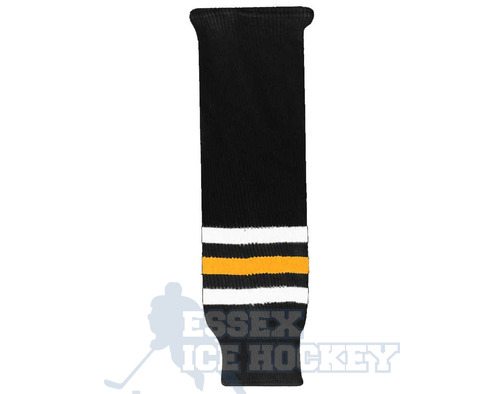 Hockey Socks Knitted Pittsburgh Black