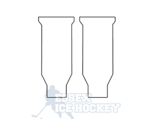 Hockey Socks Knitted Junior White