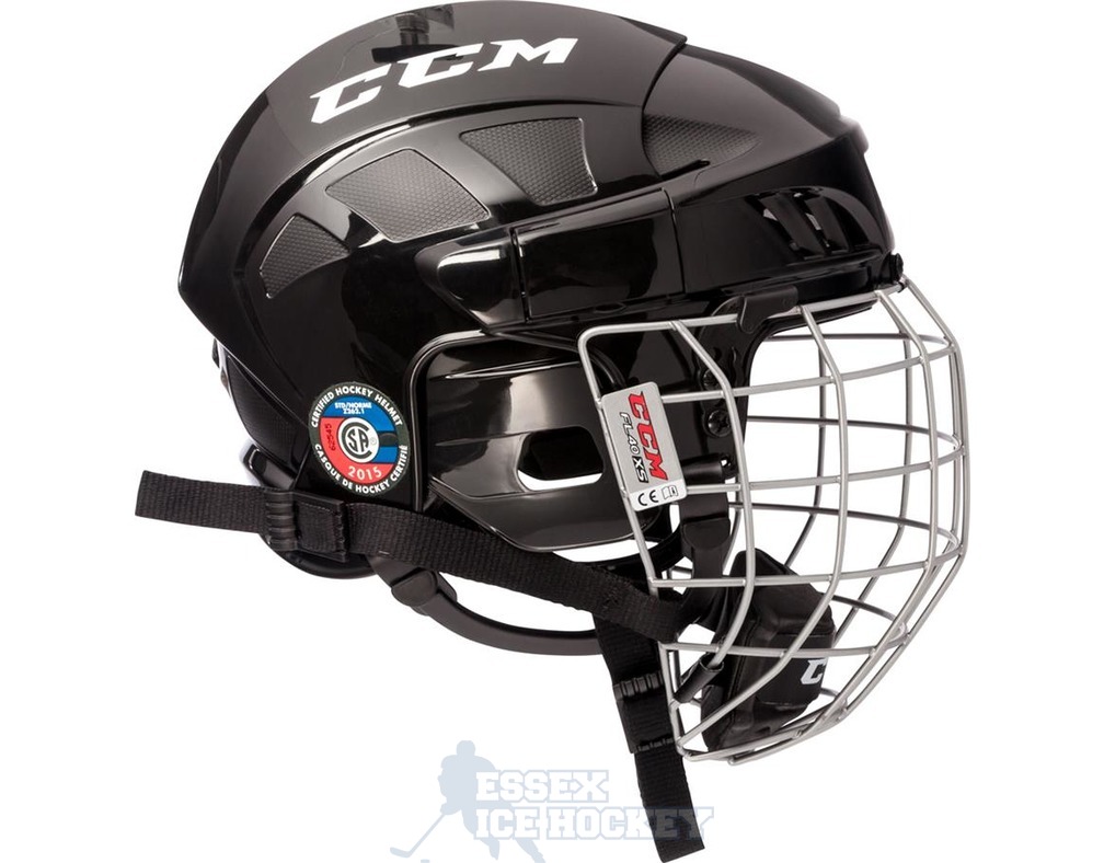 CCM FitLite 40 Hockey Helmet Combo 
