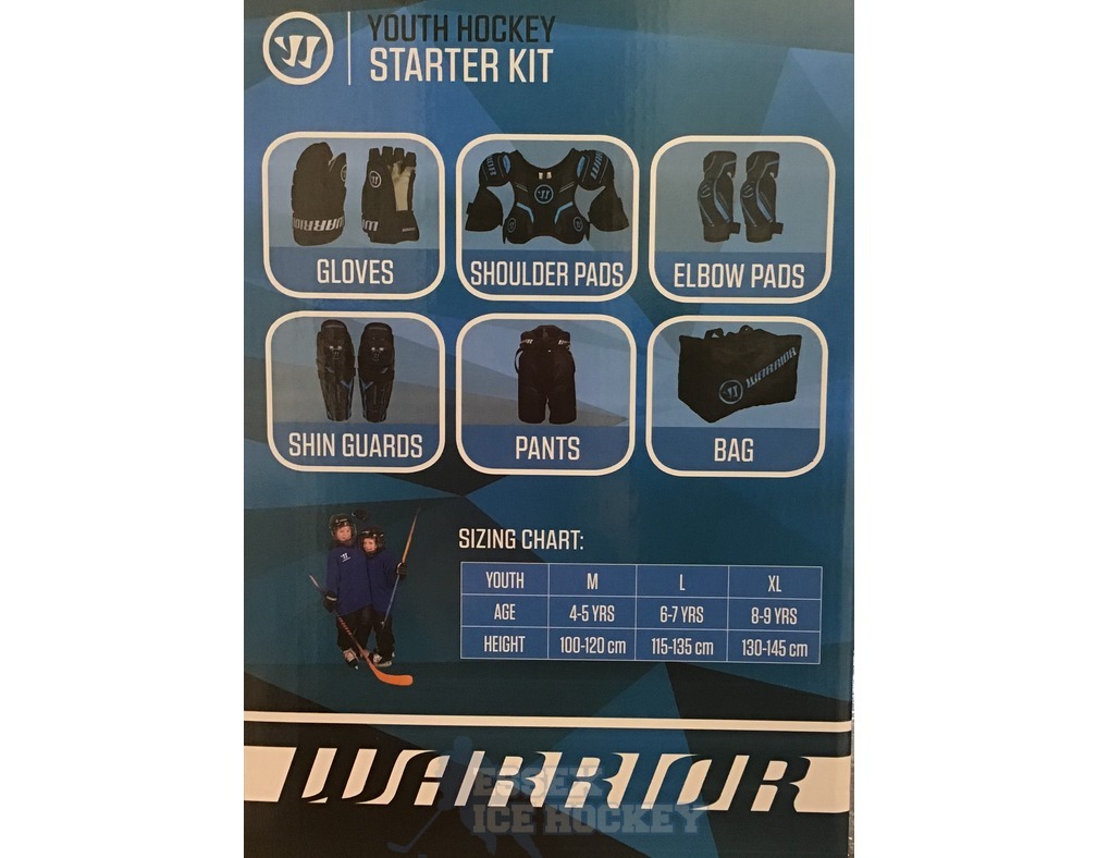 Warrior Youth Ice Hockey Starter Kit 