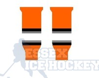 Hockey Socks Knitted Philadelphia Orange