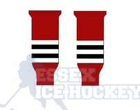 Hockey Socks Knitted Junior Chicago Red