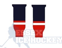 Hockey Socks Knitted Youth Washington Red
