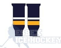 Hockey Socks Knitted Junior Buffalo Navy