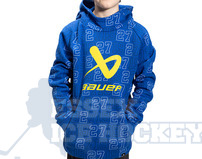 Bauer 1927 Blue Hoodie Youth