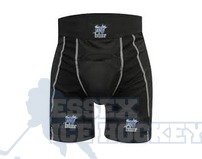 Blue Sports Senior Compression Jock Shorts 