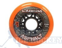 Labeda Gripper Asphalt Outdoor Roller Hockey Wheels 4 Pack