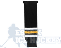 Hockey Socks Knitted Pittsburgh Black